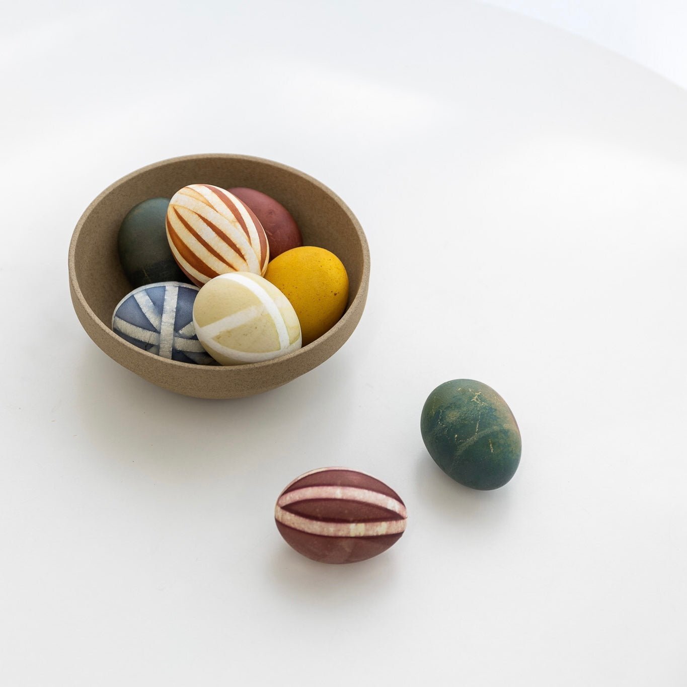 Crafty Fun for Kids and Adults: Rustic Natural Dye Eggs to Celebrate Spring - tortoise general store