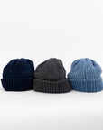 ROTOTO Aran Indigo Watch Caps