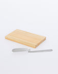 Oku Hinoki Board with Knife