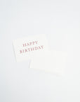 MISUZUDO Happy Birthday Card