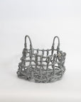 Knot Basket Gray by Shigeki Fujishiro | tortoise general store