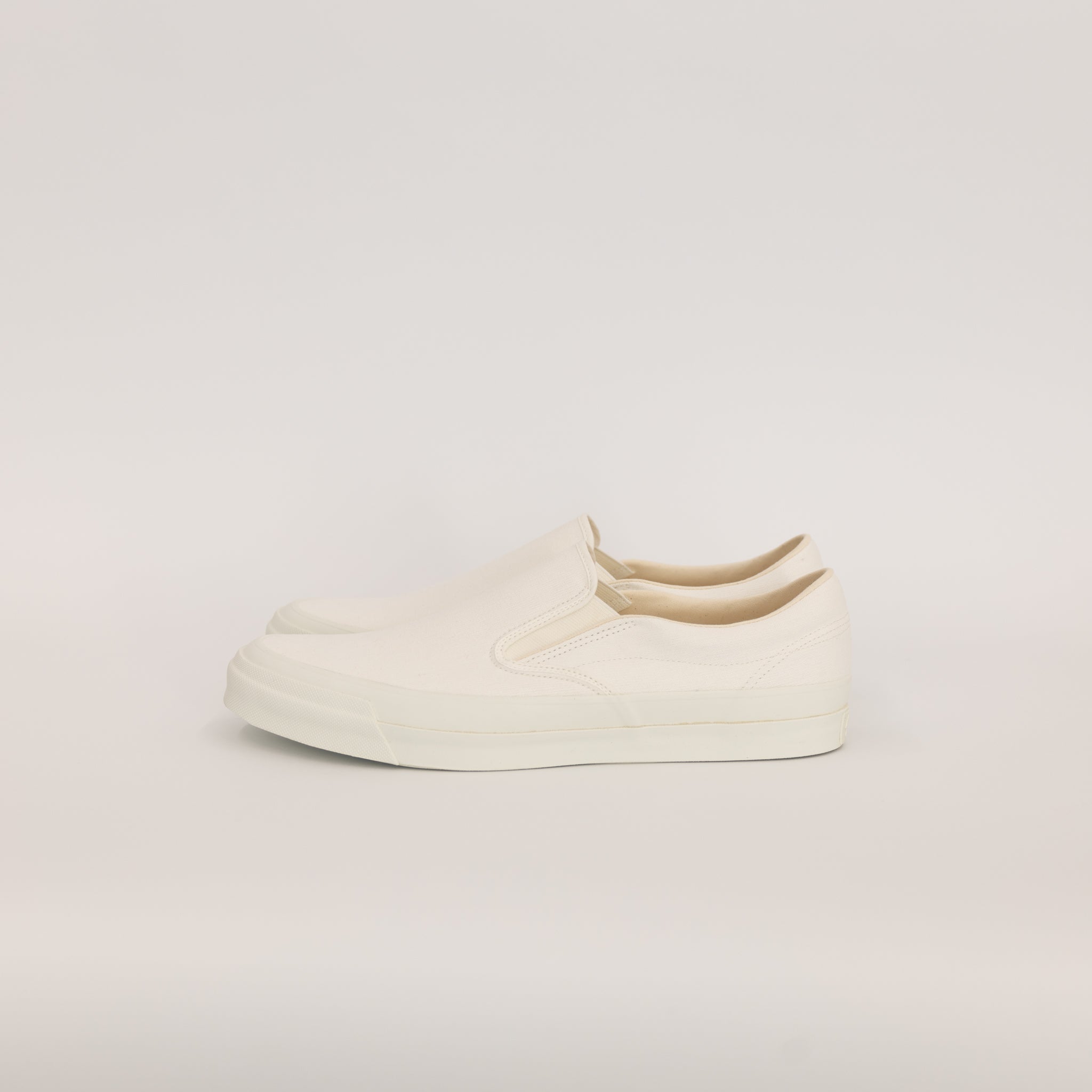 Asahi Deck Slip-On White Shoes Tortoise General Store
