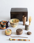 Chabako No.7 - Kotobuki Tea Bowl Rikyu Mulberry Wood Tea Box | Tortoise General Store