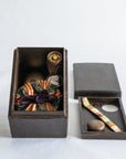 Chabako No.7 - Kotobuki Tea Bowl Rikyu Mulberry Wood Tea Box | Tortoise General Store