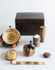 Chabako No.7 - Kotobuki Tea Bowl Rikyu Mulberry Wood Tea Box | Tortoise General Store