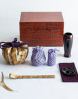 Chabako No.9 - Negoro - Nuri Oribe Tea Box | Tortoise General Store