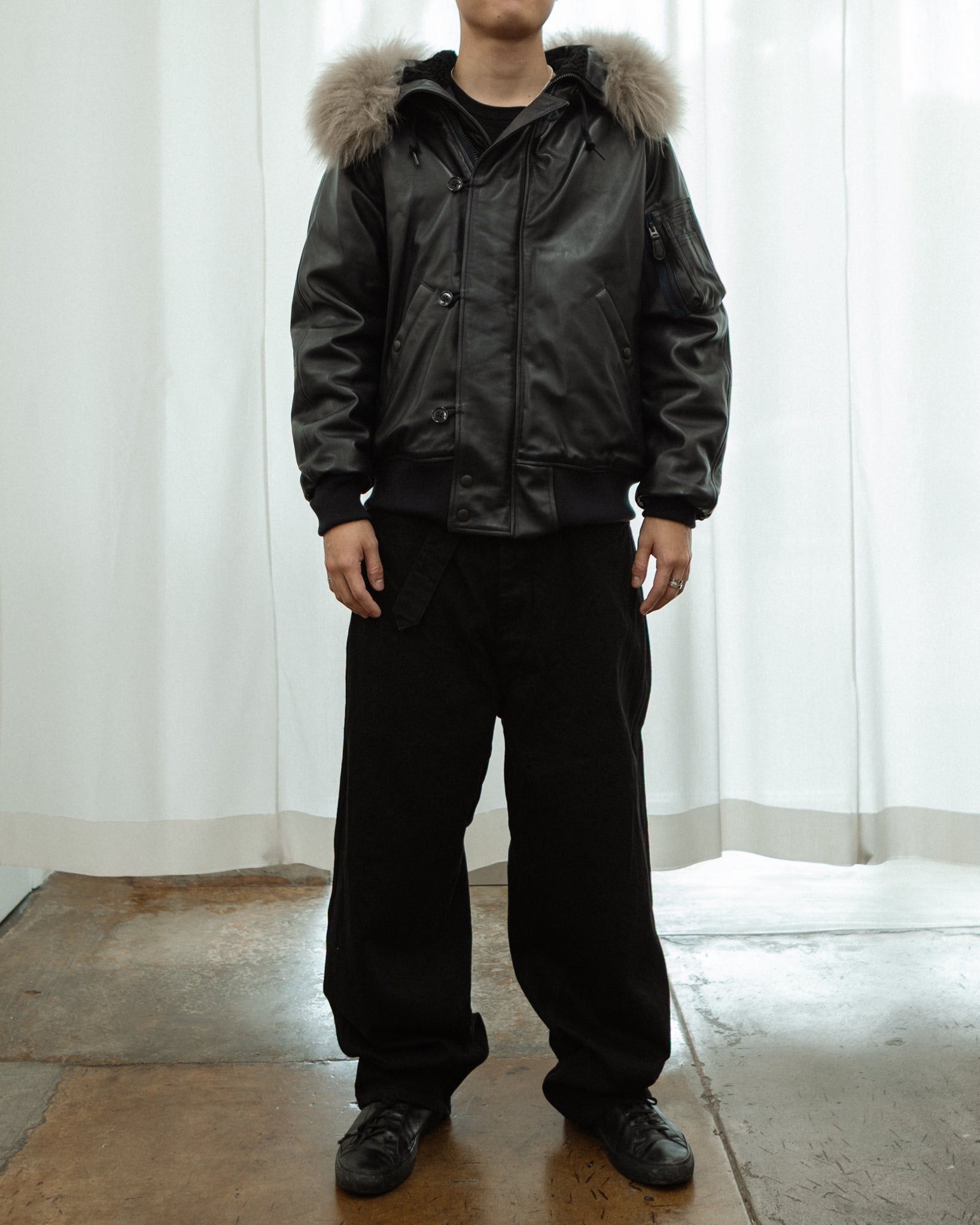 COMOLI シープスキン フライトジャケット　sheepskin flight COMOLI Sheep Skin N2A Jacket Navy – tortoise general store