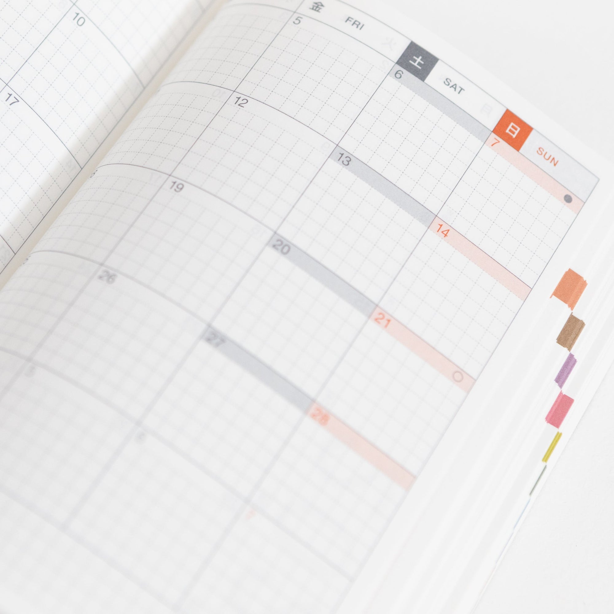 Hobonichi 2026 Planner A6 : Slash Navy | Tortoise General Store