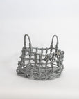 Knot Basket Gray by Shigeki Fujishiro | Tortoise General Store
