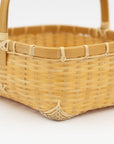 Kosuga Square Basket with Handle | Tortoise General Store