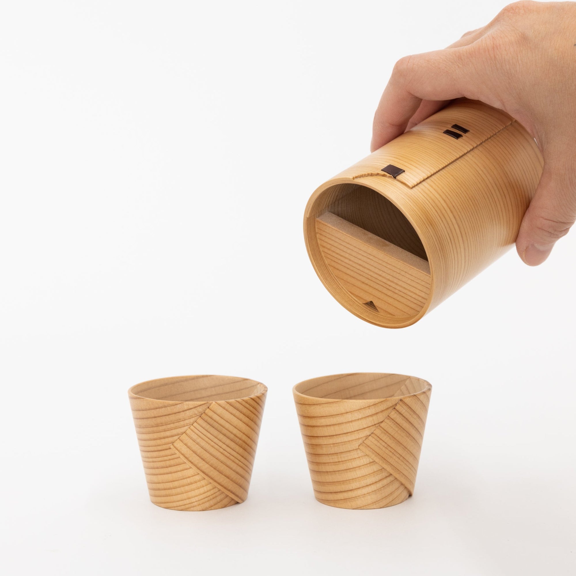 Kurikyu Wappa Sake Pitcher & Cup Set | Tortoise General Store