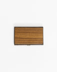Picus Brass & Light Wood Card Case | Tortoise General Store
