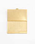 Picus Brass & Wood Card Case | Tortoise General Store