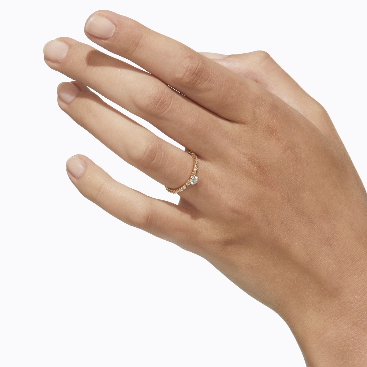 Shihara Half Eternity Ring 03 VS | tortoise general store