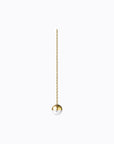 Shihara Half Pearl Chain Earring 0° | Tortoise General Store
