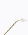 Shihara Half Pearl Chain Earring 90° | Tortoise General Store