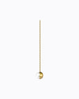 Shihara Half Pearl Chain Earring 90° | Tortoise General Store