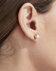 Shihara Half Pearl Earring 0° | Tortoise General Store