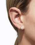 Shihara Half Pearl Earring 90° | Tortoise General Store