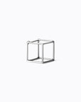 Shihara Square Earring 10 White Gold | Tortoise General Store
