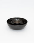 SSAN Black Shallow Bowl | Tortoise General Store