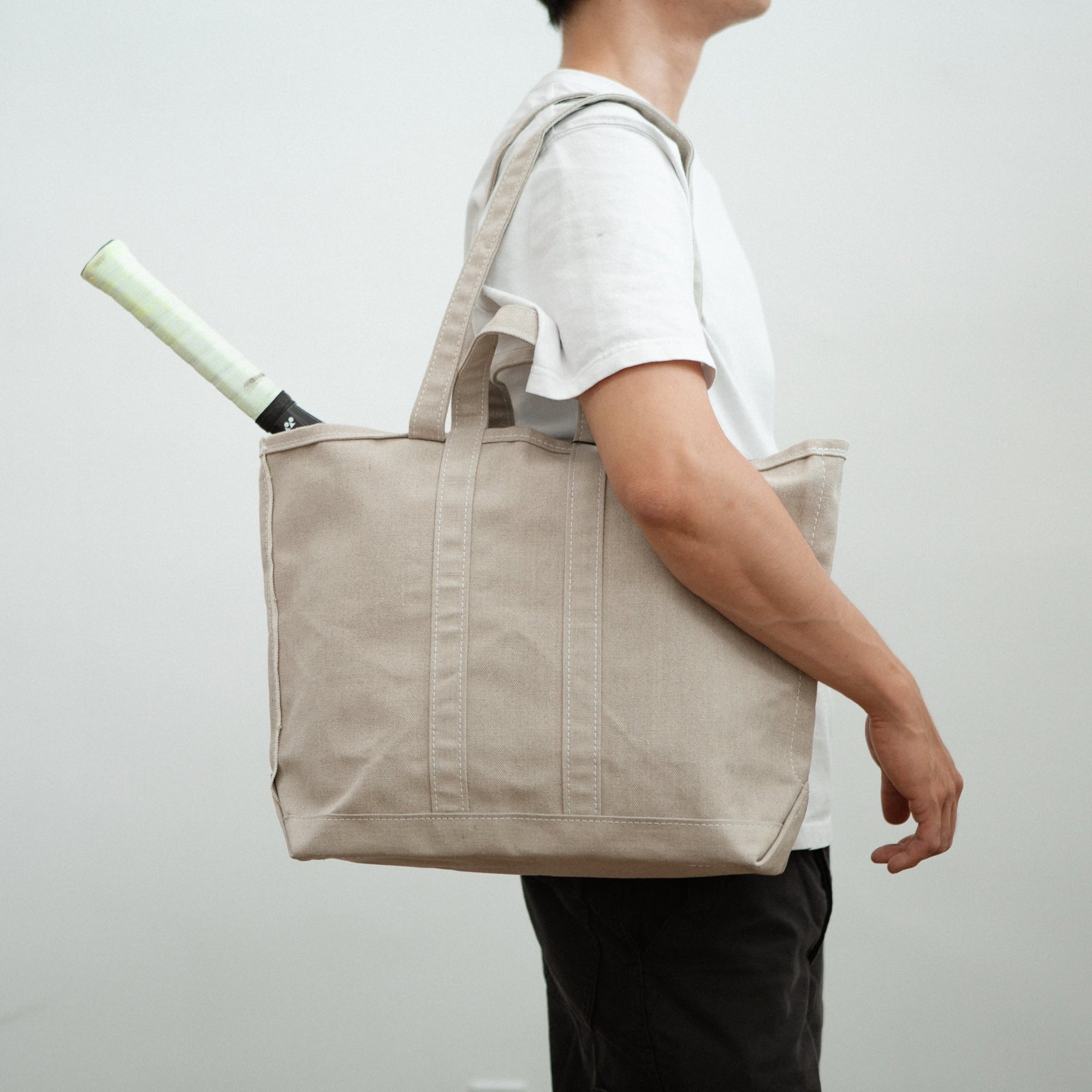 Tembea Market Tote Medium Linen | Tortoise General Store