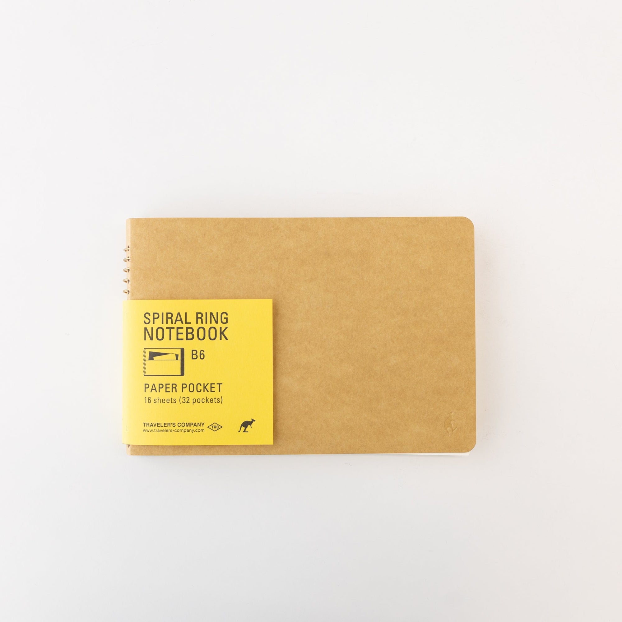 Traveler's Company Spiral B6 Paper Pocket | Tortoise General Store
