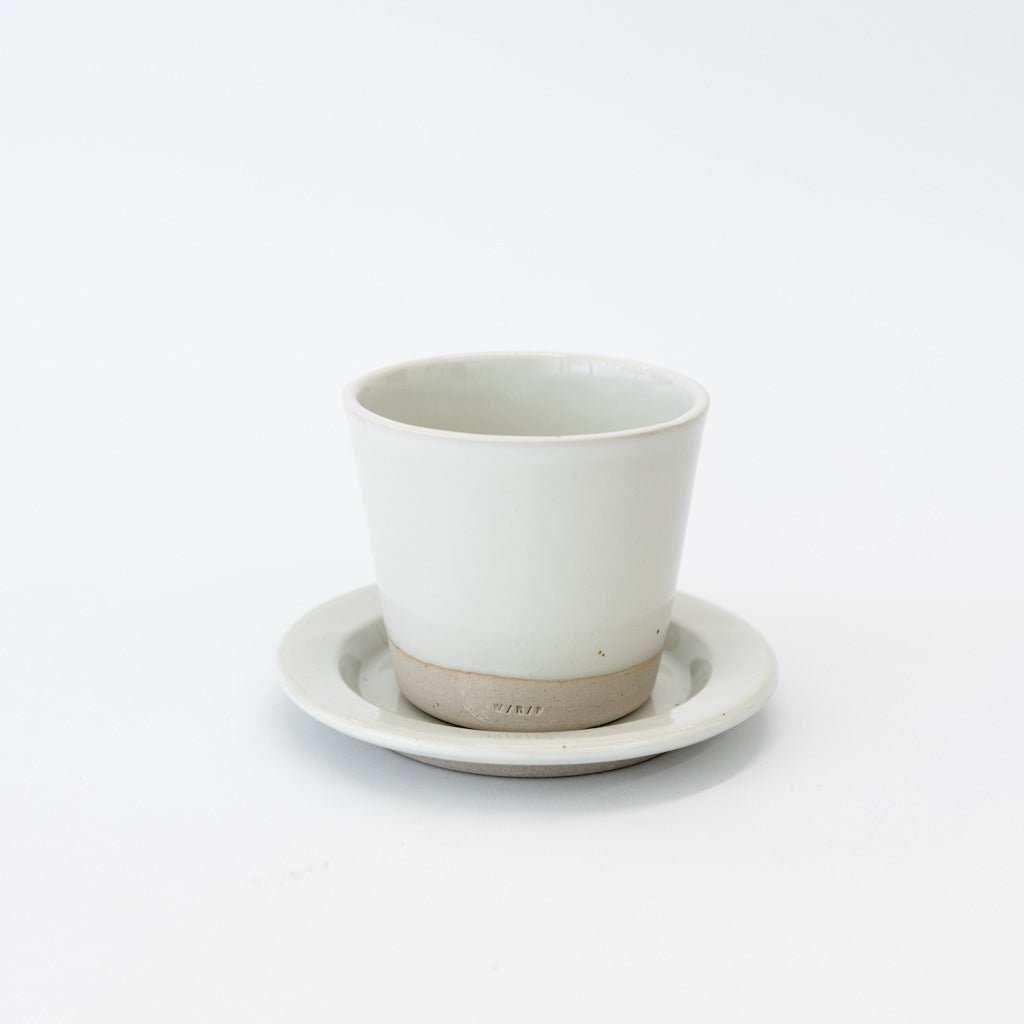 small planter with saucer WRF Small Planter & Saucer Set