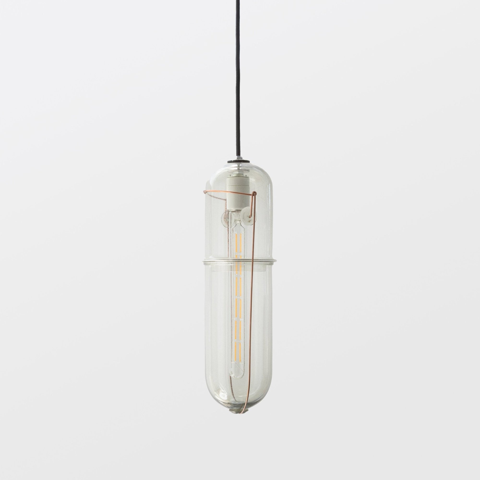037 Peter Ivy Glass Lamp | Tortoise General Store