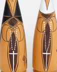 088 Unknown, Japan Wood Object (Pair) | Tortoise General Store
