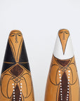 088 Unknown, Japan Wood Object (Pair) | Tortoise General Store
