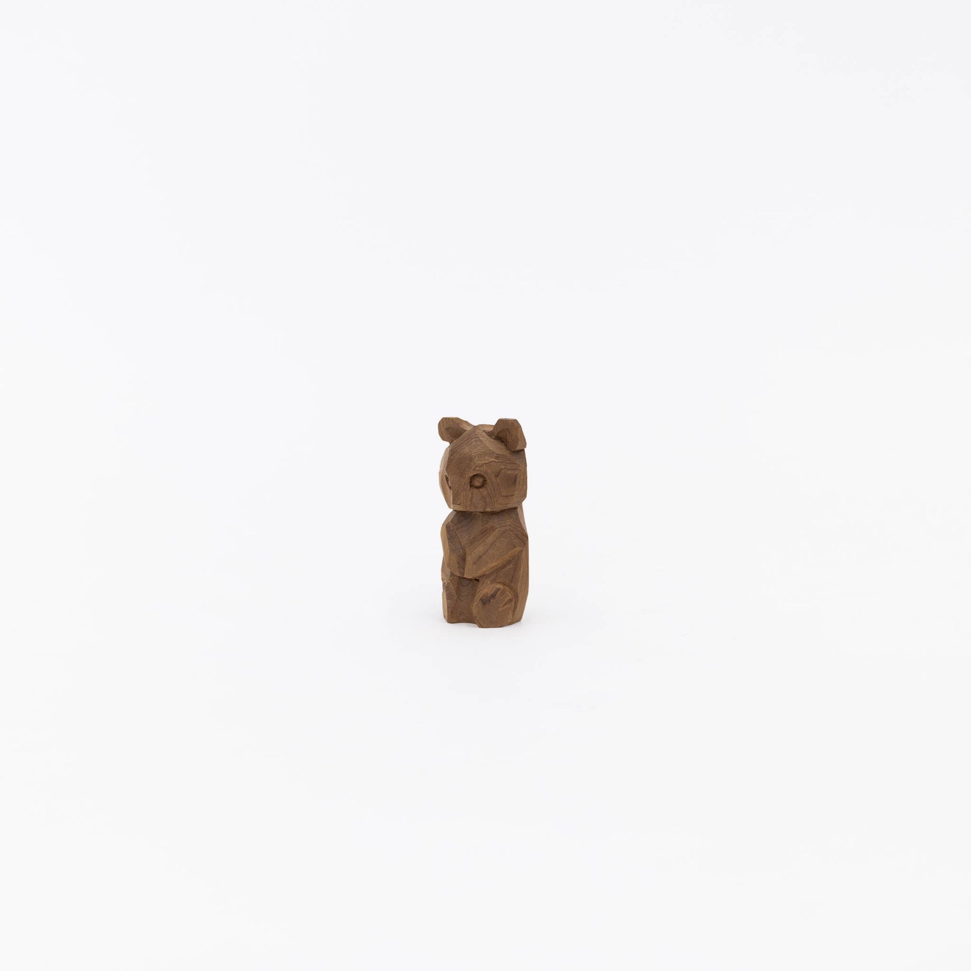 094 Wooden Bear Object from the Ainu | Tortoise General Store
