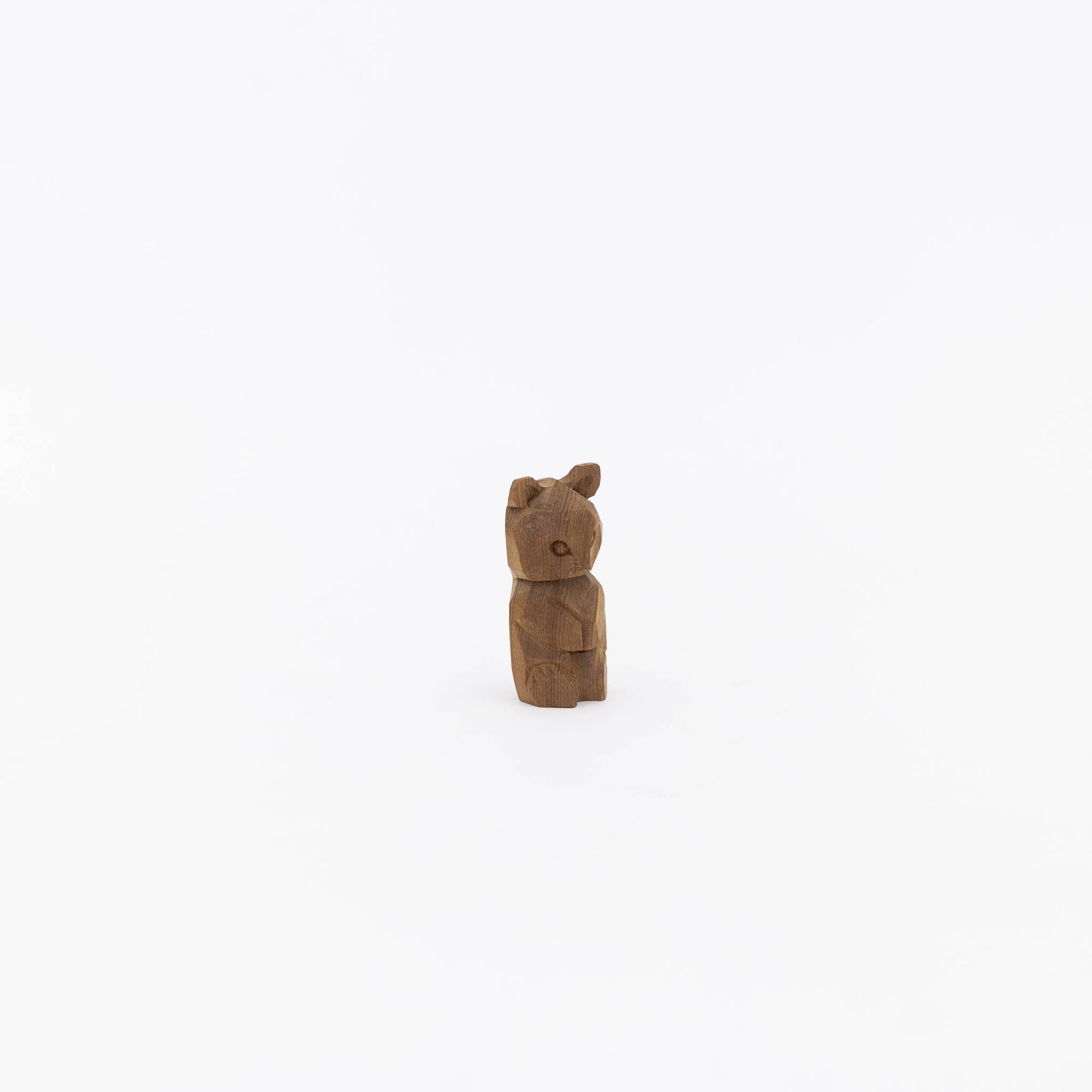094 Wooden Bear Object from the Ainu | Tortoise General Store