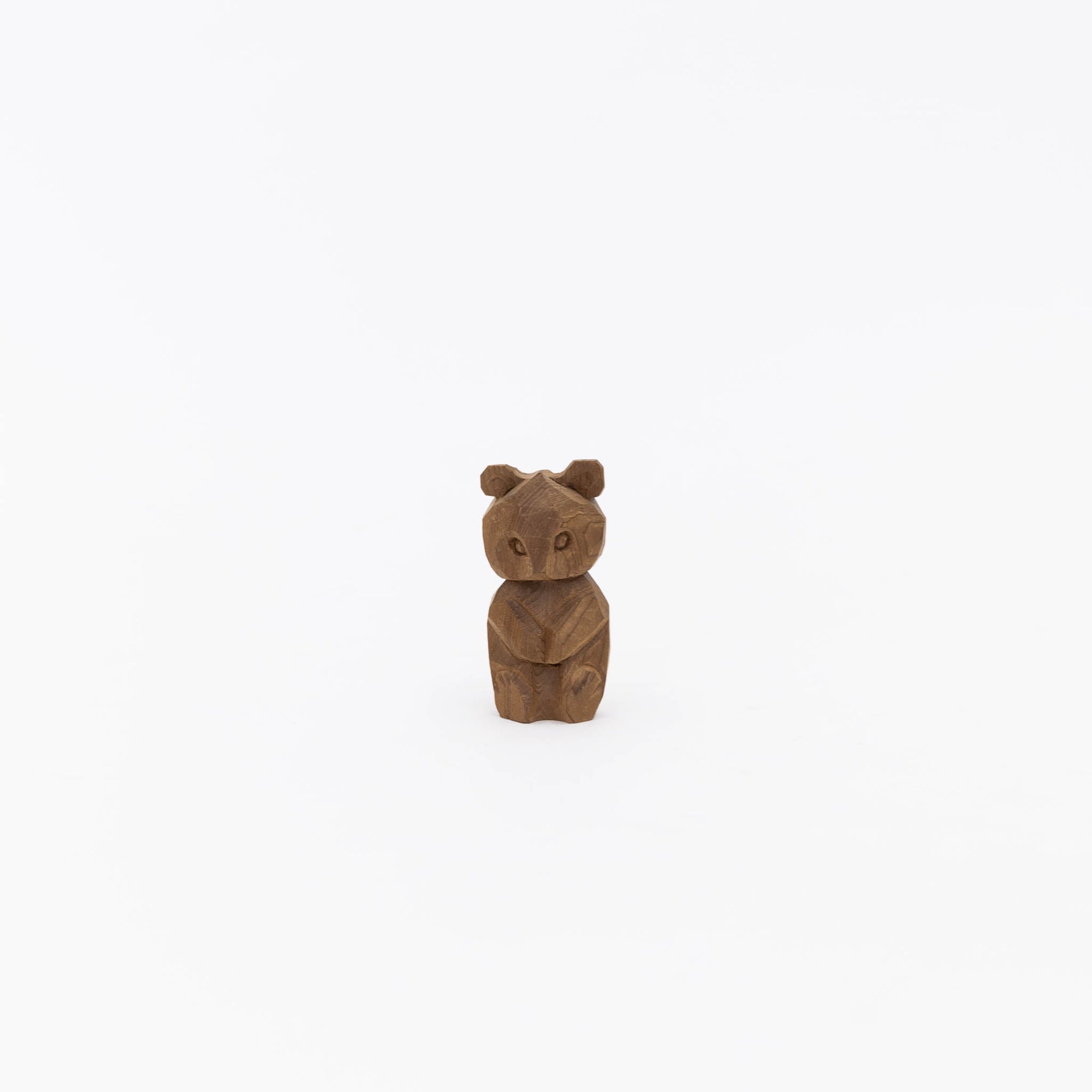 094 Wooden Bear Object from the Ainu | Tortoise General Store