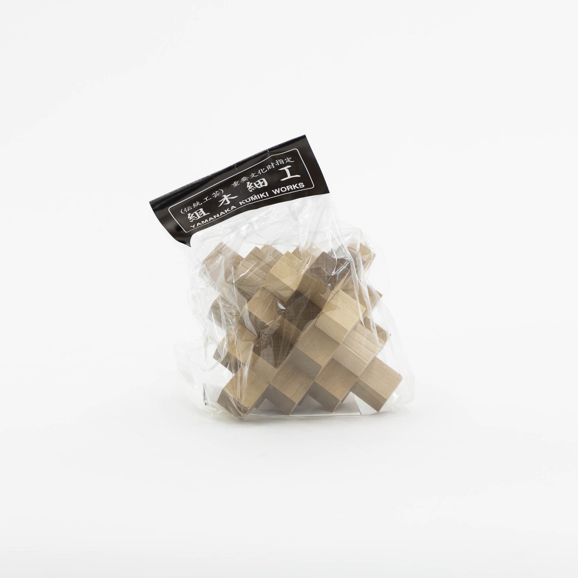 119 70's, Braided Wood Puzzle - 19 pcs Kumiki | Tortoise General Store