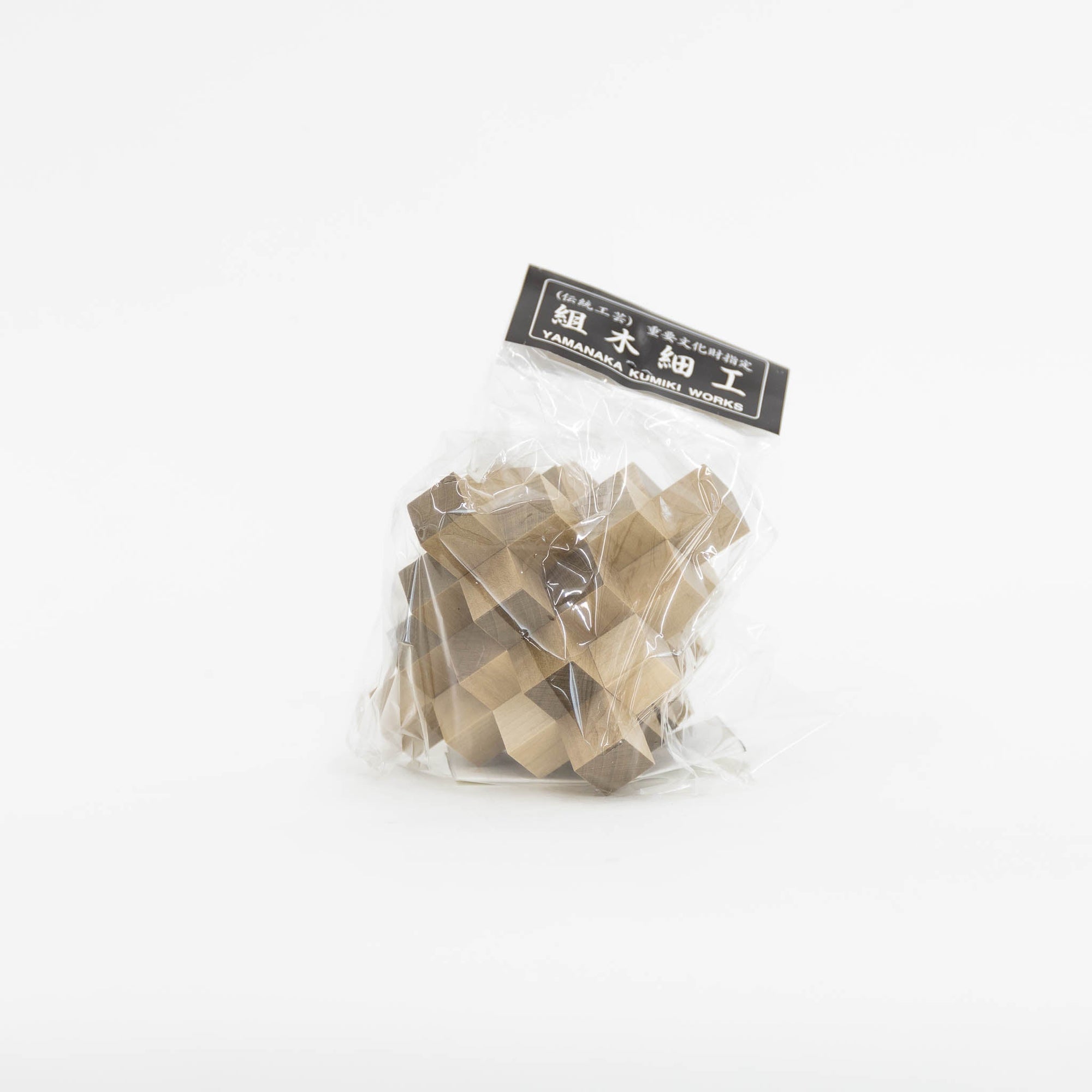 119 70's, Braided Wood Puzzle - 19 pcs Kumiki | Tortoise General Store
