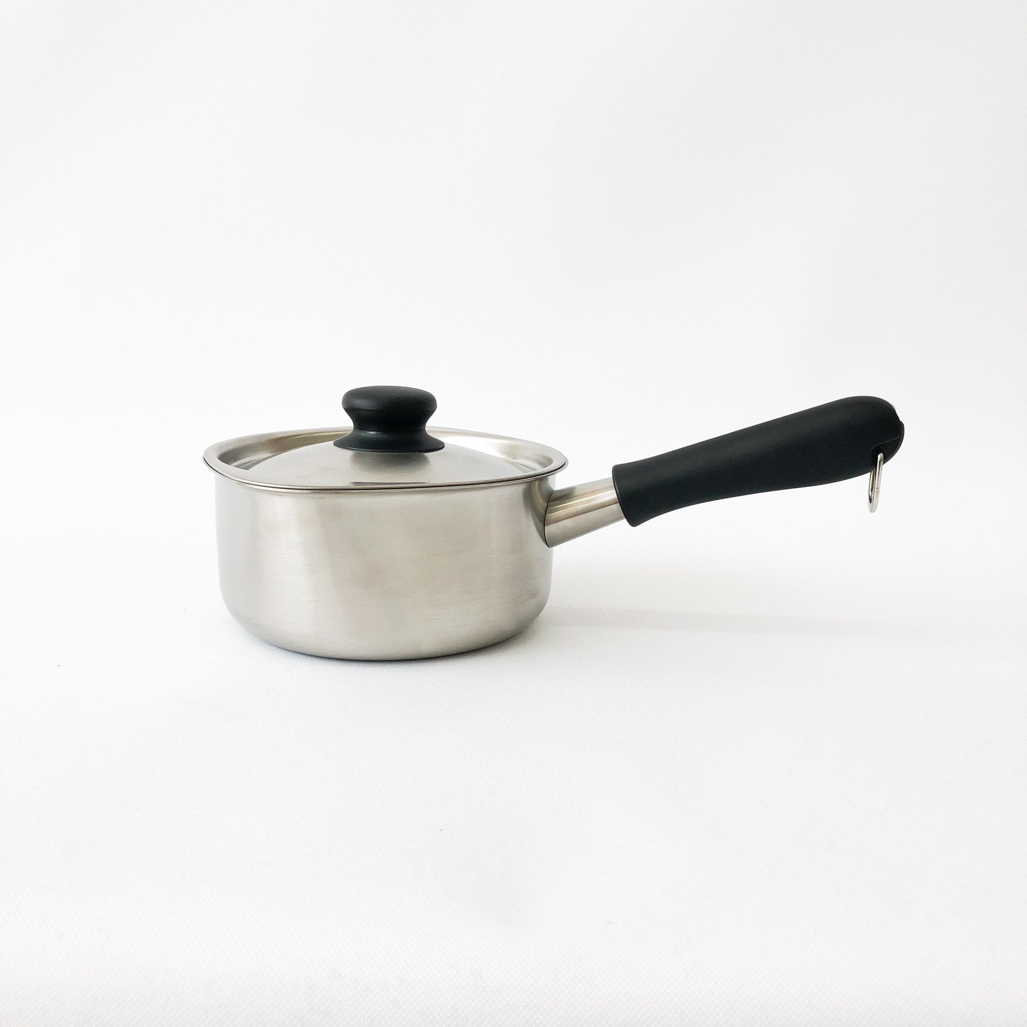 JIUJIU IUJIU Small Pot,15 QT Small Steamer Pot with Lid, Stainless Steel  Pan, 5 Layer Nonstick cooking Pot, 1810 Food grade Saucepan, S