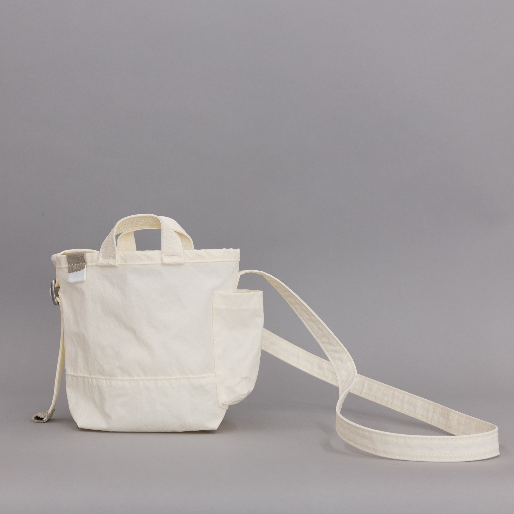ANUNFOLD Side Pocket Mini Bag   White