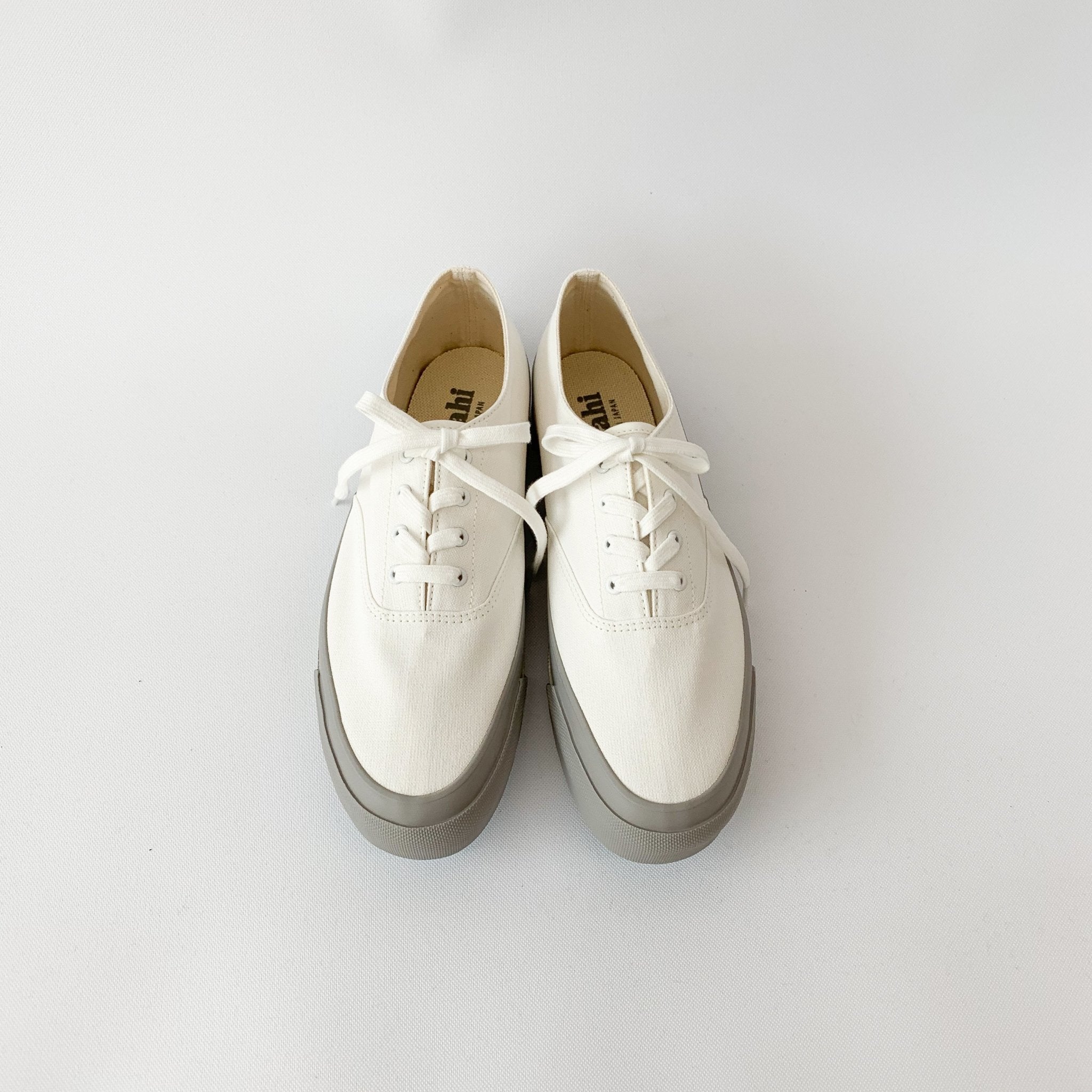 Asahi Deck White Grey Shoes | Tortoise General Store