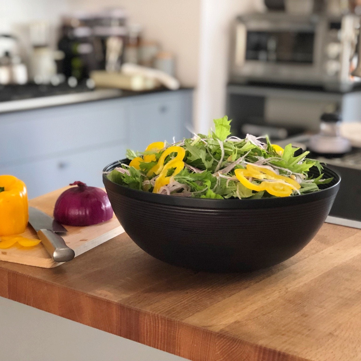 Salad Cutting Bowl Set - Shop