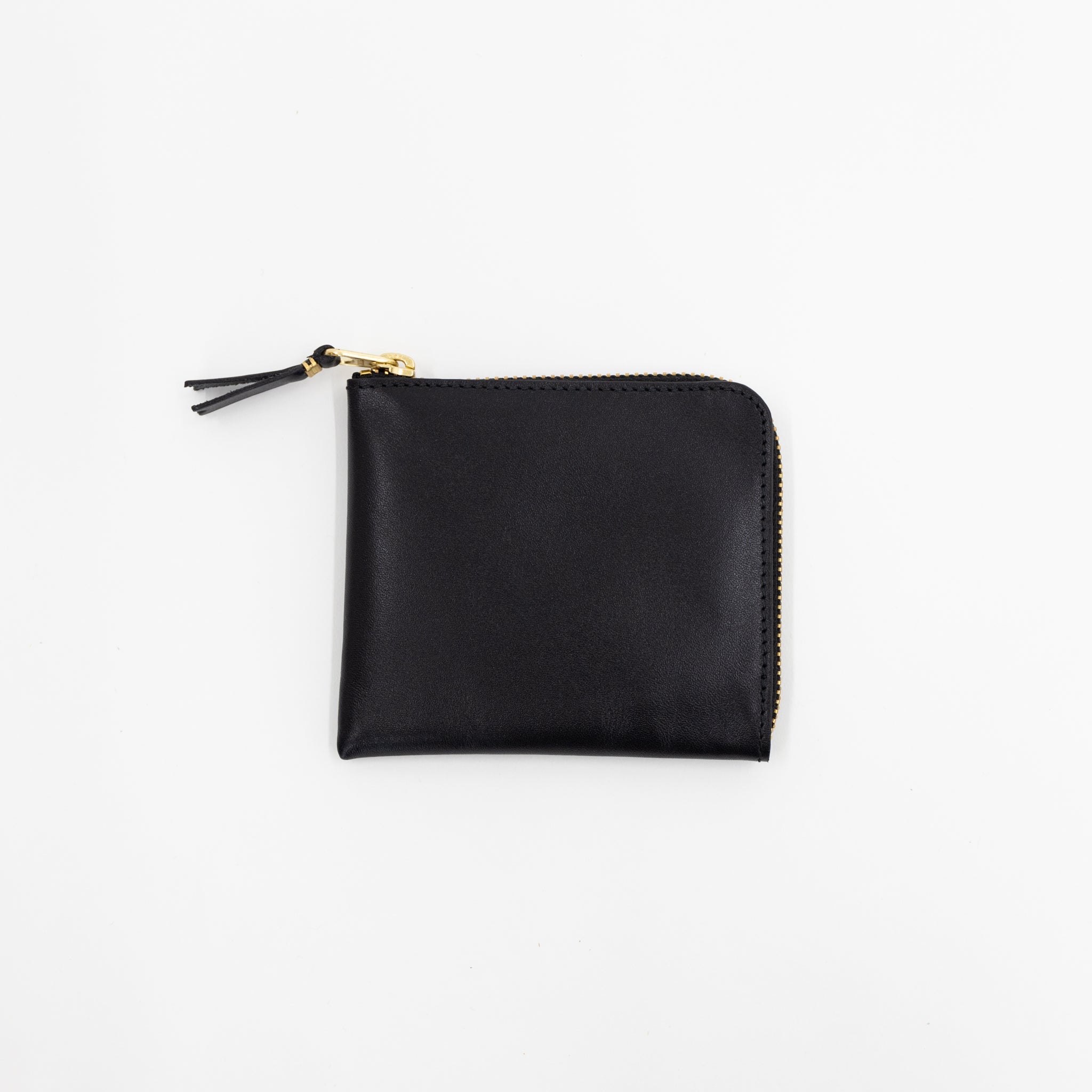 Comme des Garcons Wallet Classic Line Wallet Unisex Black in Leather - Size: Uni