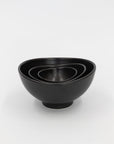 Ceramic Japan Infinity Bowls - Black | Tortoise General Store