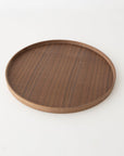 Circle Tray - Walnut - tortoise general store