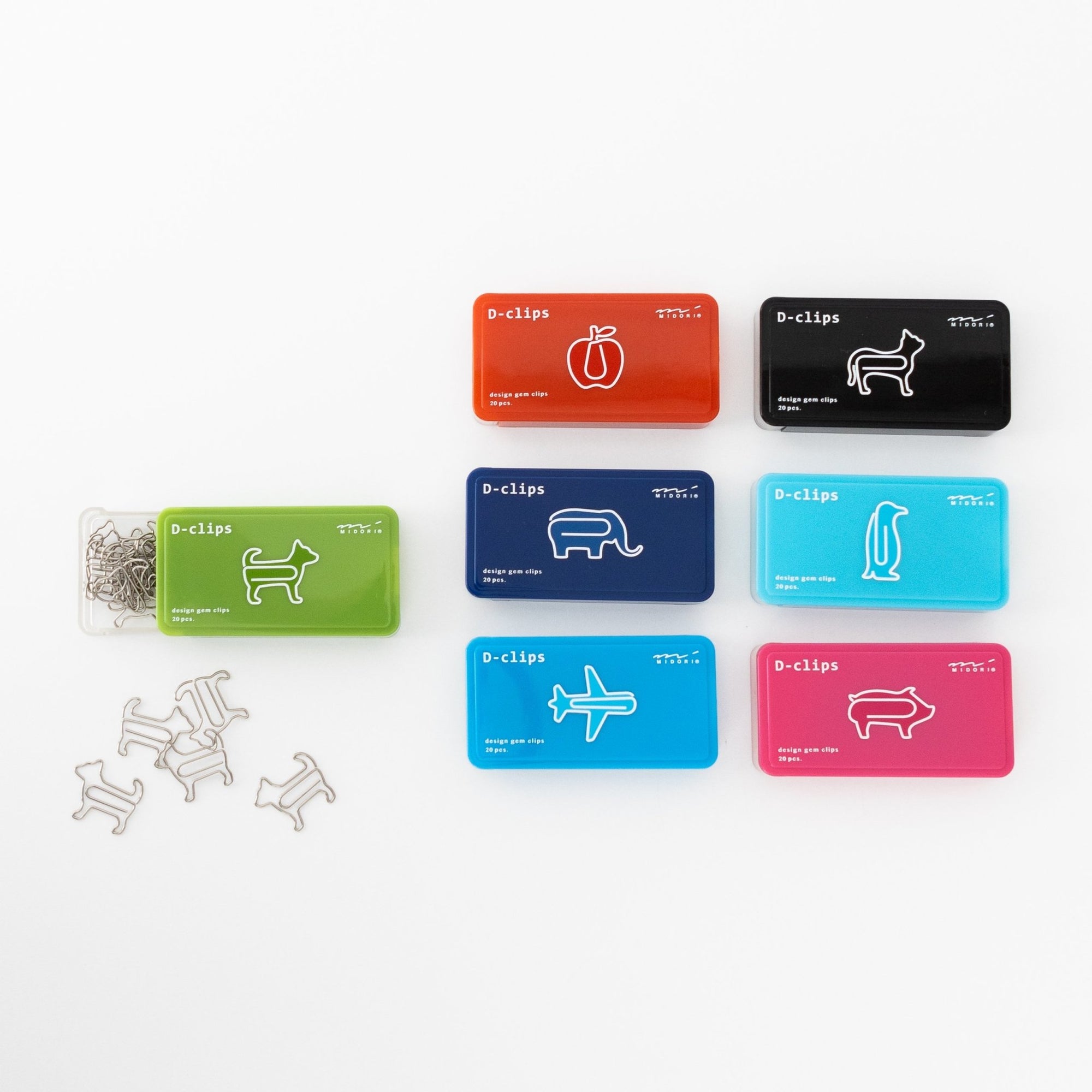 D- Clips Paperclips - tortoise general store