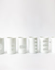 Fancy Cup A-F by Hakusan Porcelain - tortoise general store