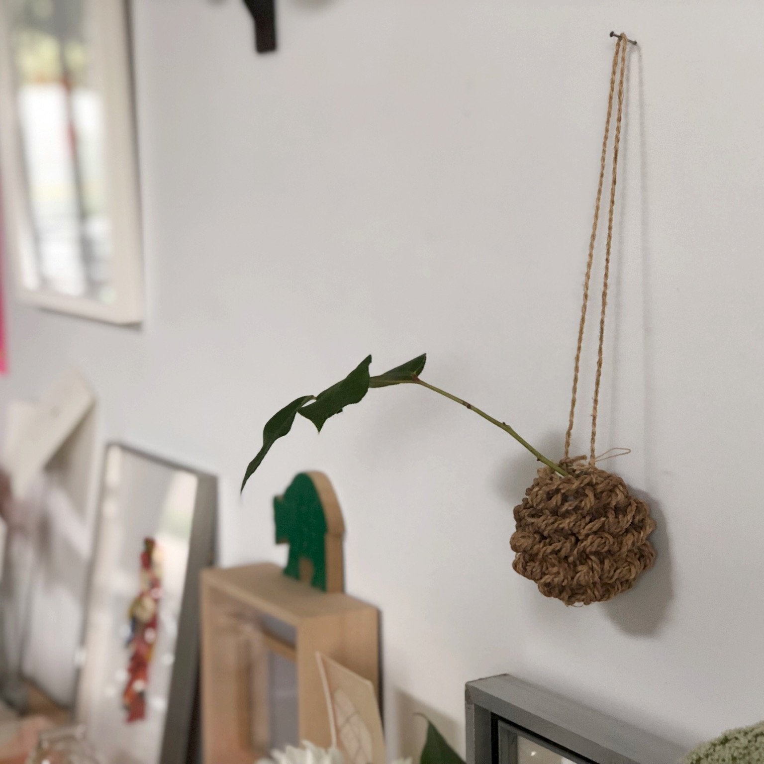 F/style Shina Flower Basket - tortoise general store