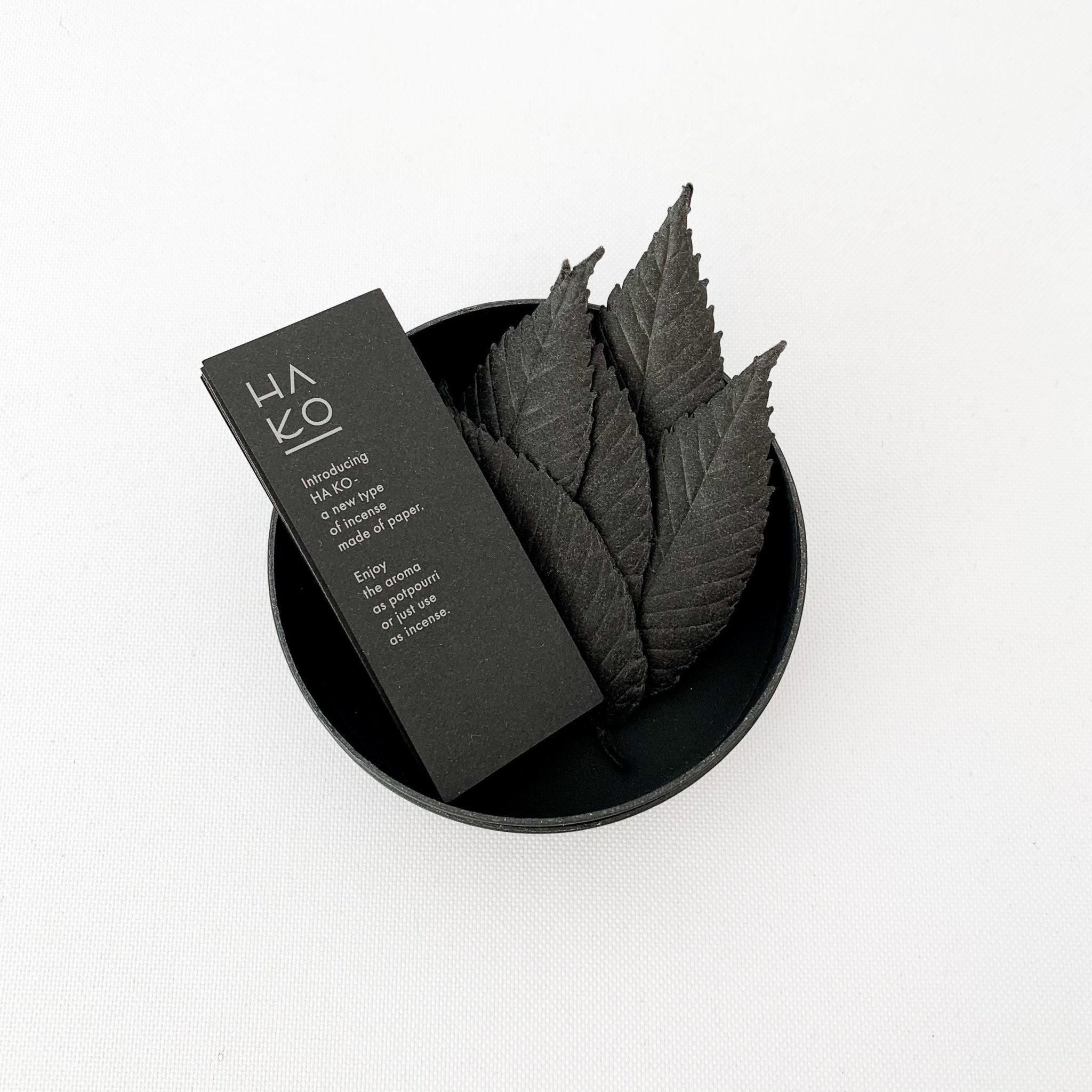 HA KO Paper Incenses - Black | Tortoise General Store