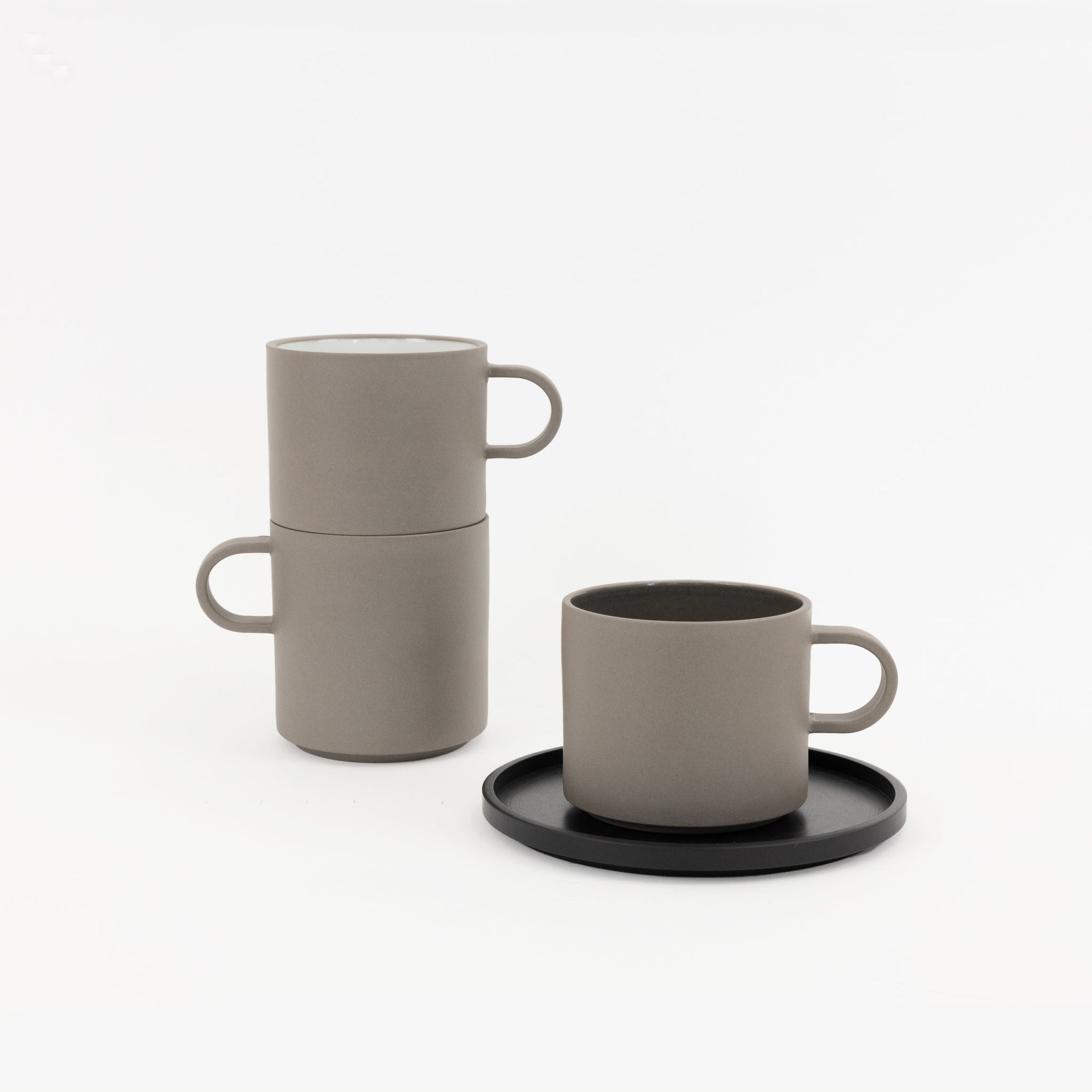 HDG119 - Mug Dark Gray Small ø 3.3/8&quot; | Tortoise General Store