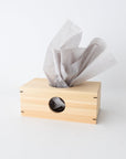 Hinoki Moon Tissue Box Cover - tortoise general store