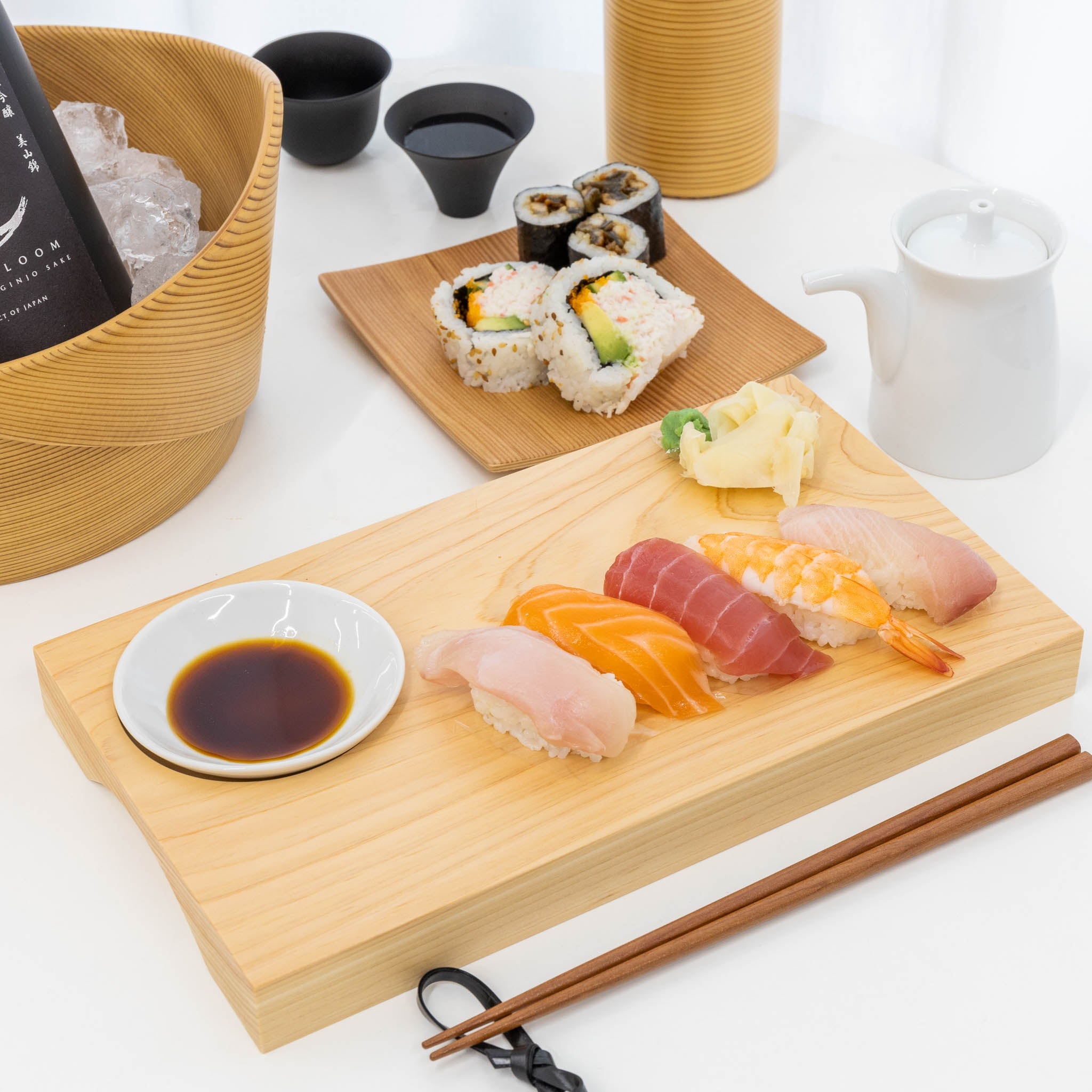 Hinoki Sushi Bar Set [JC-100-WH]